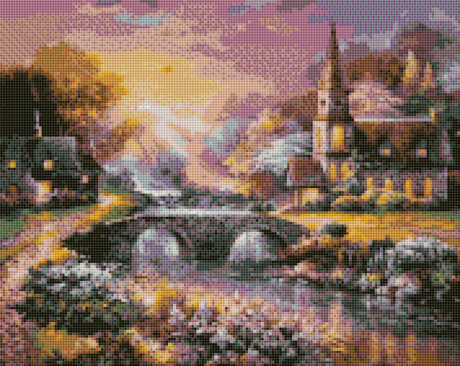 لوحة كرستال 101